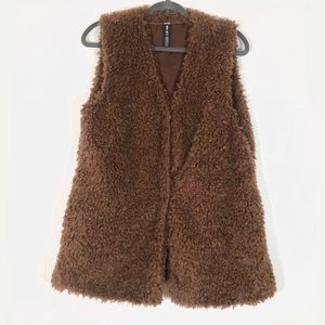 Faux Fur Teddy Vest